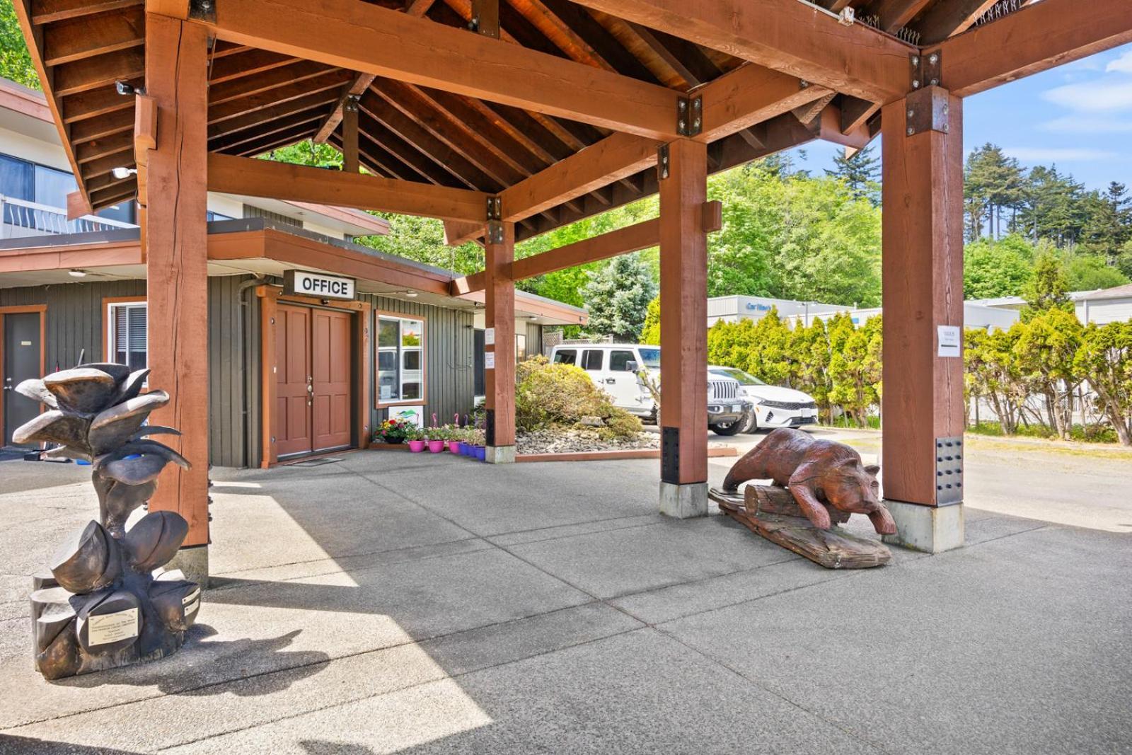 Big Rock Motel Campbell River Dış mekan fotoğraf